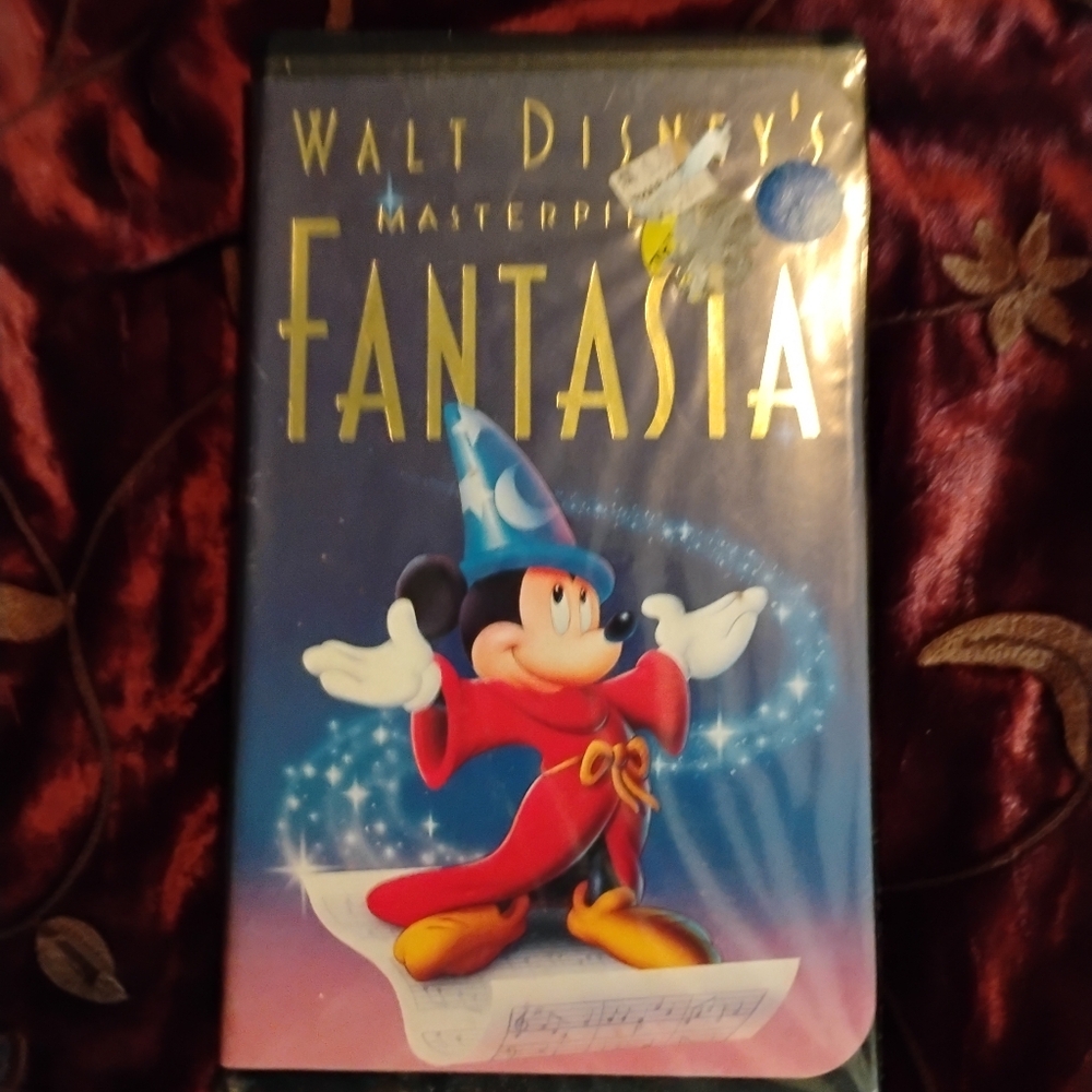 Disney's Fantasia VHS - Classic Red and Blue Edition